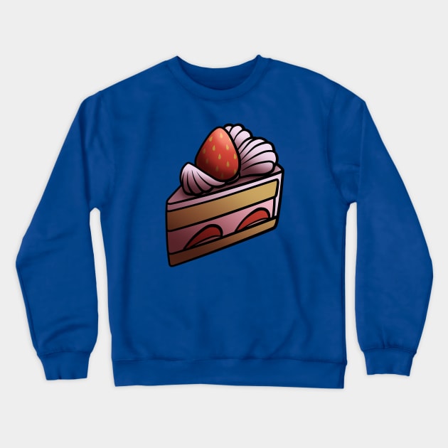 Strawberry Cake Crewneck Sweatshirt by VanumChan
